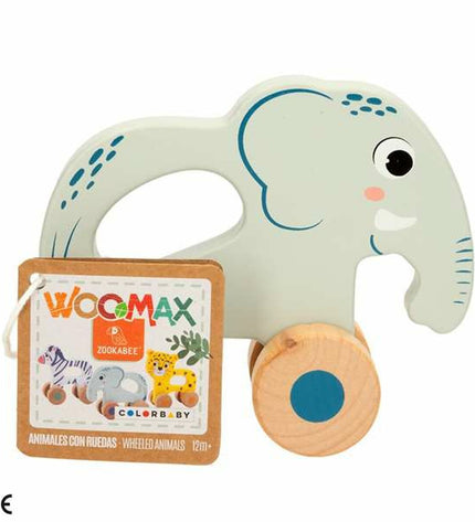 Colorbaby baby plush toy measuring 13x5x12.5 cm, soft and colorful plaything for young children, perfect for cuddling and sensory play.
