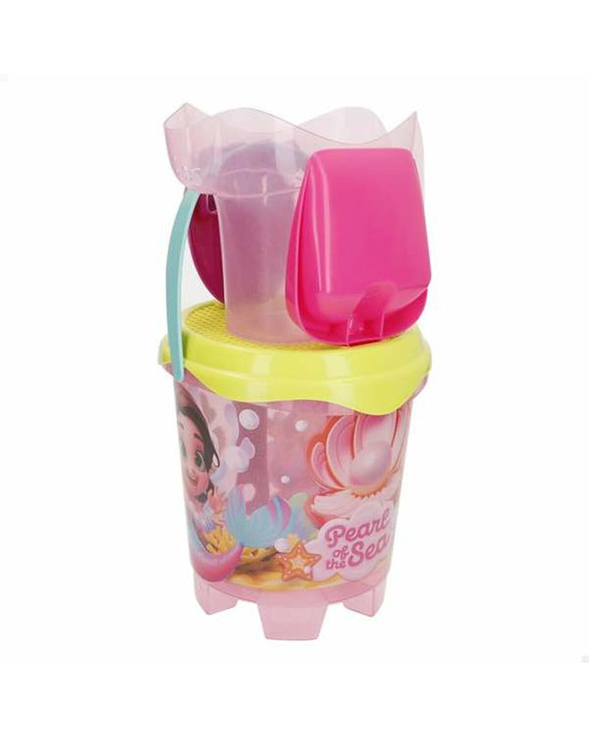 Aktive 18 cm mermaid strand game toy, colorful plastic playset for outdoor fun and imaginative play.