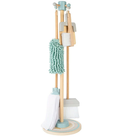 Woomax Reinig en Opberg Kit voor speelgoed en games, imitatie speelgoed, 23.5 x 75 x 23.5 cm, kleurrijk en speels design