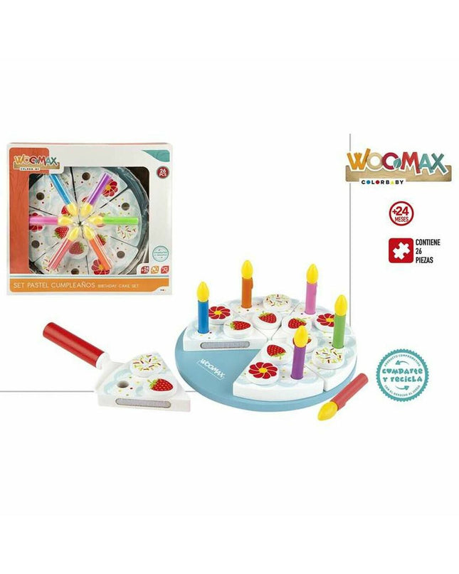 Woomax speelgoedkeuken with realistic stove, sink, and accessories, perfect for imaginative play in children's pretend kitchen games.