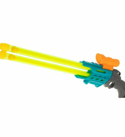 Colorbaby water pistol toy with blue and orange design, perfect for outdoor play and water fights.