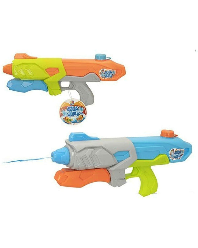 Colorbaby Waterpistool, 41.5 cm colorful toy water gun for outdoor play and fun in the garden or park.