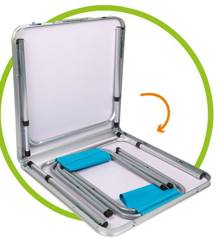 Aktive Tafel Aktive camping and outdoor table, 120x70x60 cm, ideal for camping and outdoor activities