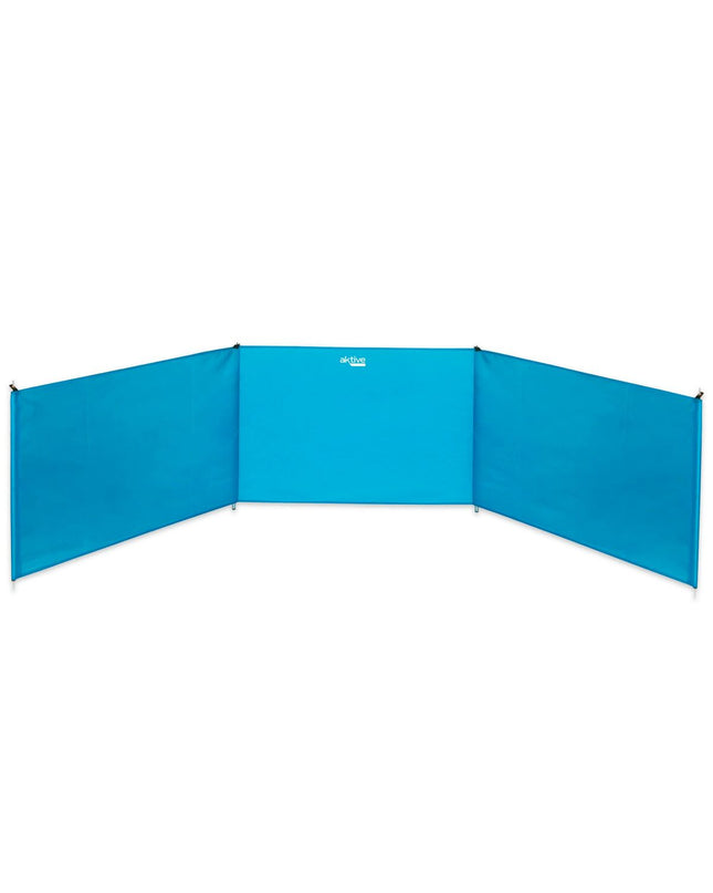 Aktive windscherm for outdoor camping, 300 x 85 cm, lightweight and portable, suitable for hiking and outdoor activities.