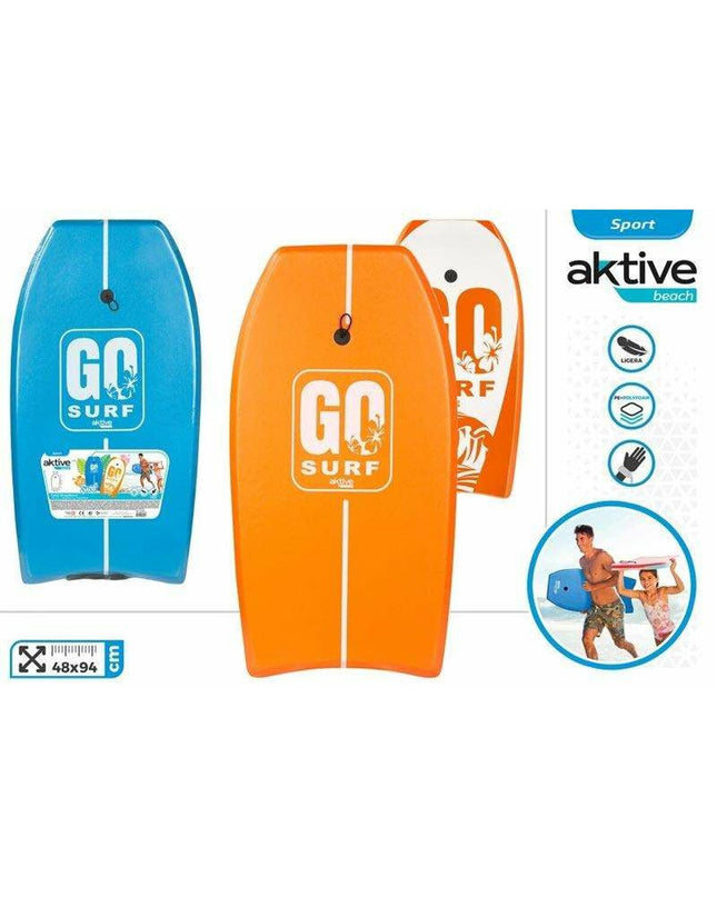 Aktive BodyBoard 94 cm for watersports, featuring a sleek design ideal for outdoor water activity and sport enthusiasts.