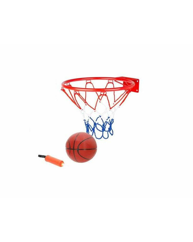 Colorbaby basketball toy for outdoor play, featuring a colorful basketball and hoop set for kids' sports activities.
