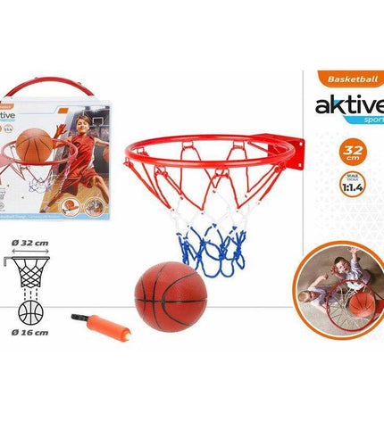 Colorbaby basketball toy for outdoor play, featuring a colorful design and small size, suitable for children’s sports and games.