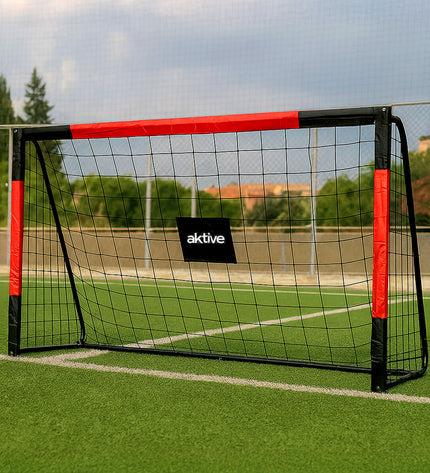 Aktive voetbaldoel 300 x 160 x 90 cm voor sport en outdoor, stevige voetbaltraining en wedstrijden.