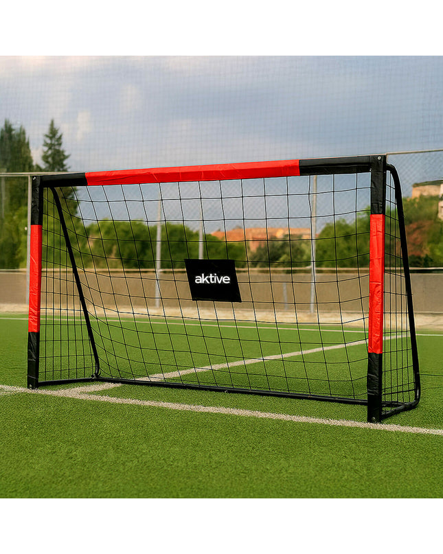 Aktive voetbaldoel 300 x 160 x 90 cm voor sport en outdoor, stevige voetbaltraining en wedstrijden.
