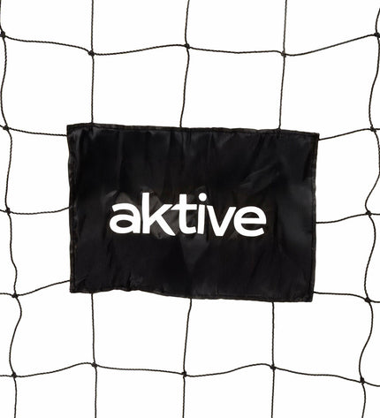 Aktive voetbaldoel 300x160x90 cm for outdoor soccer, sturdy metal frame with net, ideal for backyard football games