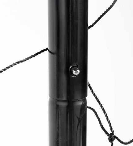 Aktive voetbaldoel 300x160x90 cm voor sport en outdoor, stevige metalen frame met net voor voetbaltraining en spelen.