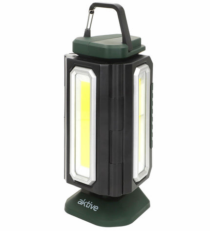 Aktive plastic garden lantern for outdoor decor, featuring a sleek design suitable for outdoor lighting and garden decoration.