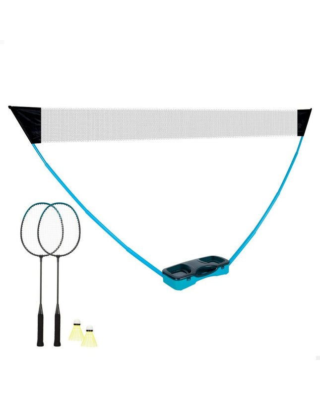 Aktive badminton set for outdoor sport, includes rackets and shuttlecocks, designed for active outdoor badminton play.