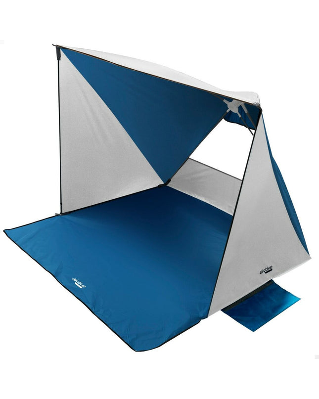 Aktive Windscherm voor kamperen en outdoor, 145x103x148 cm, UV50 bescherming, ideaal voor sport en wandelactiviteiten