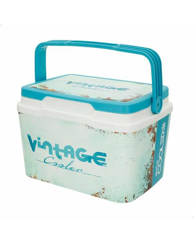 Aktive vintage 5L cooler box for outdoor activities, showing a compact, portable insulated container for camping or hiking.