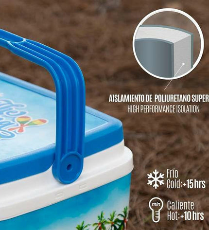 Active Aktive Koelbox The Havana Vibes 5L, portable outdoor cooler for camping and hiking, with vibrant design and compact size.