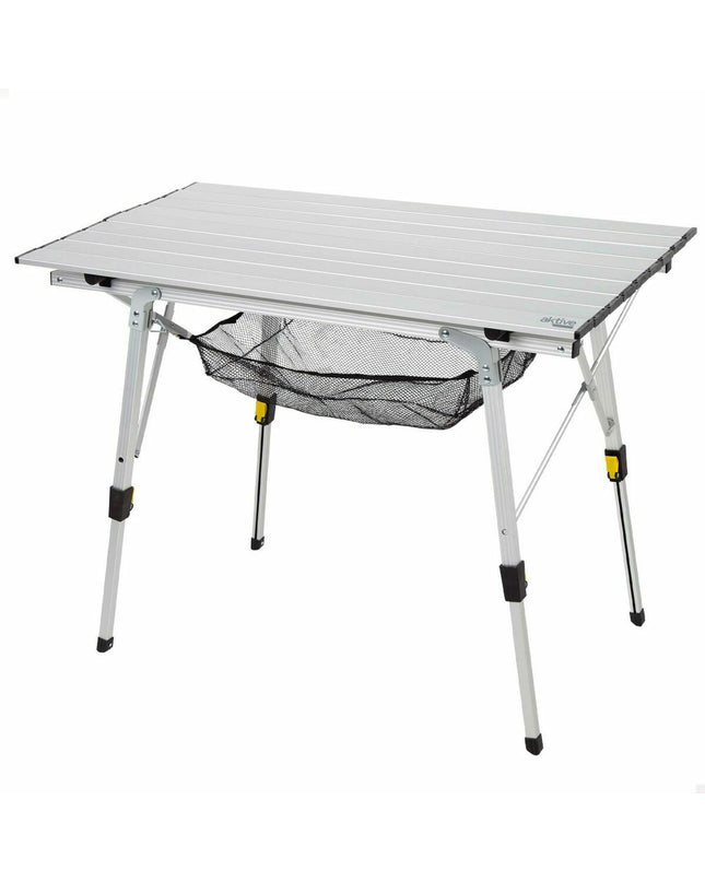 Aktive Vouwtafel for outdoor camping, 90 x 51 x 45 cm, lightweight portable table for outdoor activities and camping trips.
