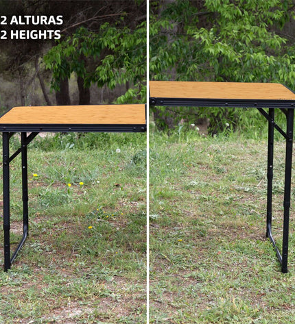 Aktive Tafel Aktive for outdoor camping and hiking, featuring a portable, durable table suitable for outdoor adventures.
