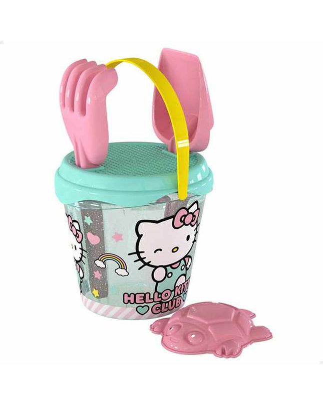 Colorbaby 14 cm multicolour strand toy set with colorful plastic rings, designed for children’s outdoor play and games.