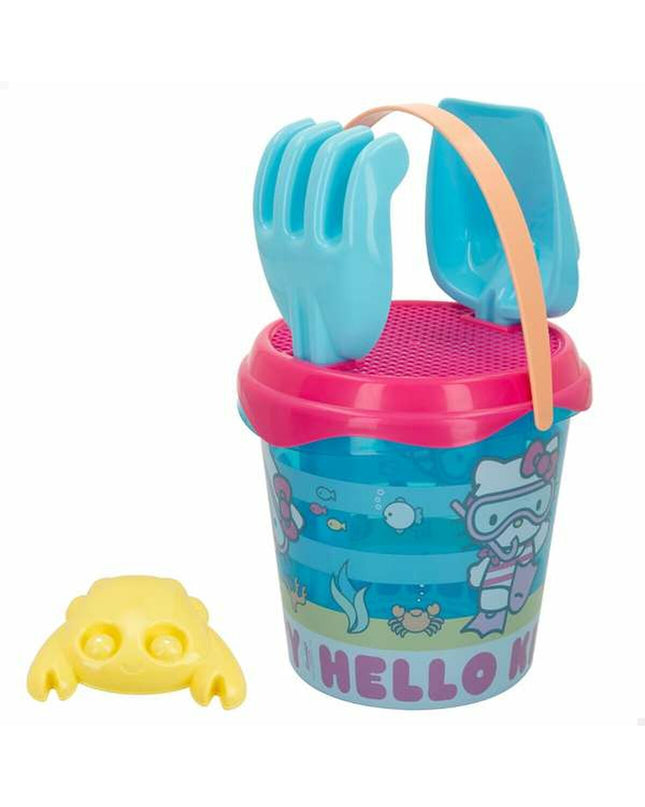 Aktive Hello Kitty strandemmer toy, 18 cm, colorful plastic toy for outdoor play and games