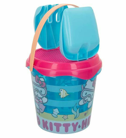 Active Hello Kitty 18 cm toy strandemmer, colorful plastic outdoor sport and play equipment for children.