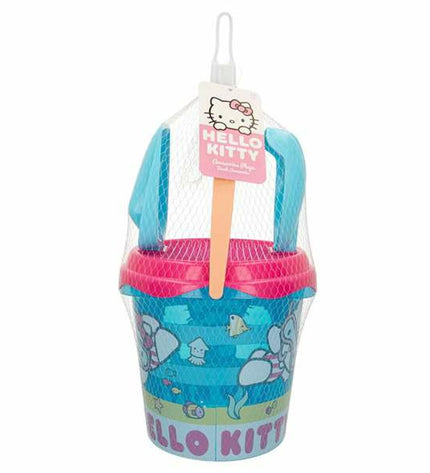 Aktive Hello Kitty strandemmer toy, 18 cm, colorful plastic figure suitable for outdoor play and fun activities.