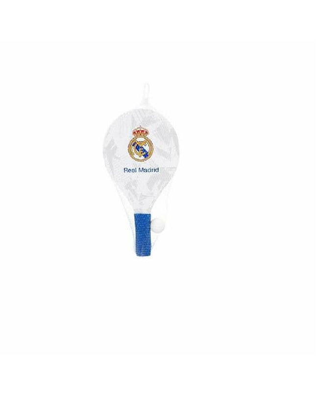 Real Madrid C.F. strandschepjes toy set featuring football-themed clips and figures, perfect for sports and outdoor play.