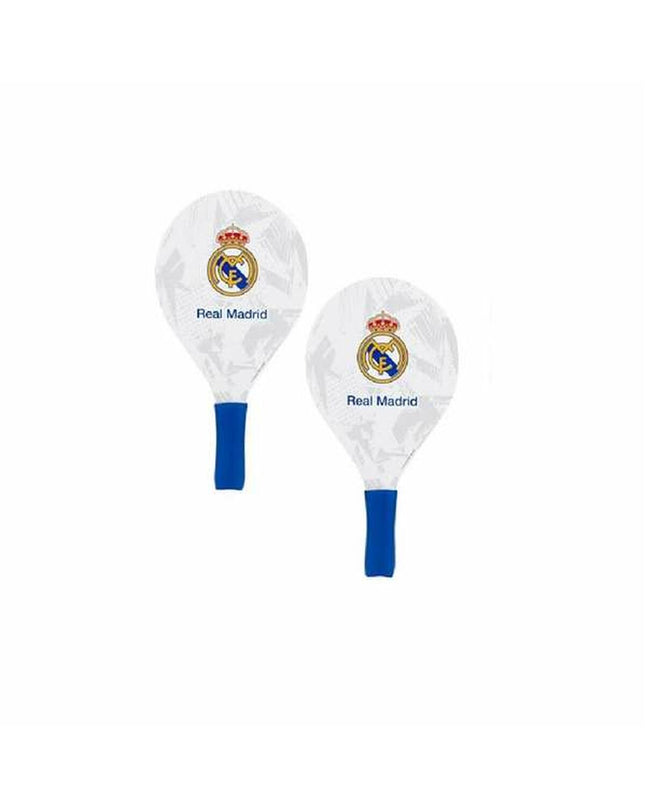 Real Madrid C.F. toy strandschepjes set for outdoor play, featuring team colors and logo for soccer fun and sports games.