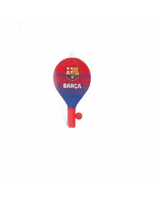 F.C. Barcelona strandschepjes toy set featuring colorful plastic pieces for outdoor play, with team logo and vibrant design.