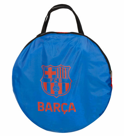 Set van 2 F.C. Barcelona voetbaldoelen voor sport en outdoor, geschikt voor voetbaltraining en spel in de tuin of op het veld.