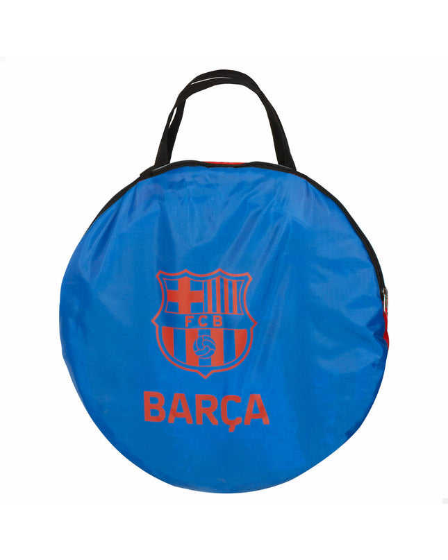 Set van 2 F.C. Barcelona voetbaldoelen voor sport en outdoor, geschikt voor voetbaltraining en spel in de tuin of op het veld.
