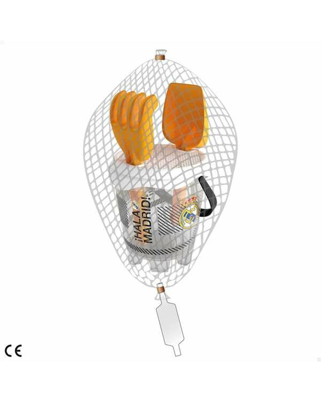 Colorbaby 18 cm strandspeelgoedset, colorful plastic construction toys for outdoor play and fun activities.