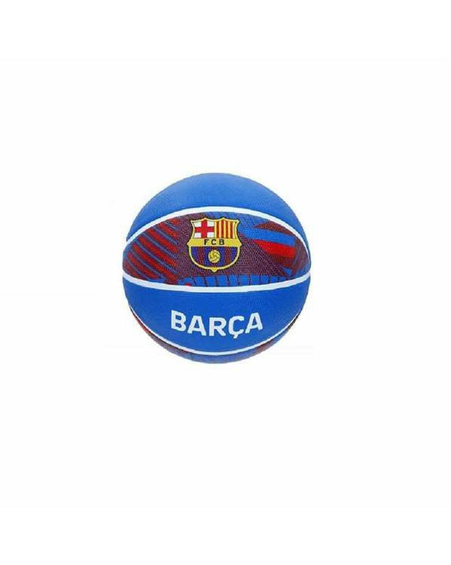 F.C. Barcelona basketball toy, 24 cm in diameter, featuring team colors and logo, for sports and outdoor play.