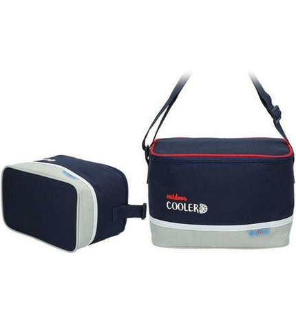Colorbaby outdoor cooler box in vibrant colors, 5L PVC cooler for camping and outdoor activities, measuring 24x16.5x15 cm