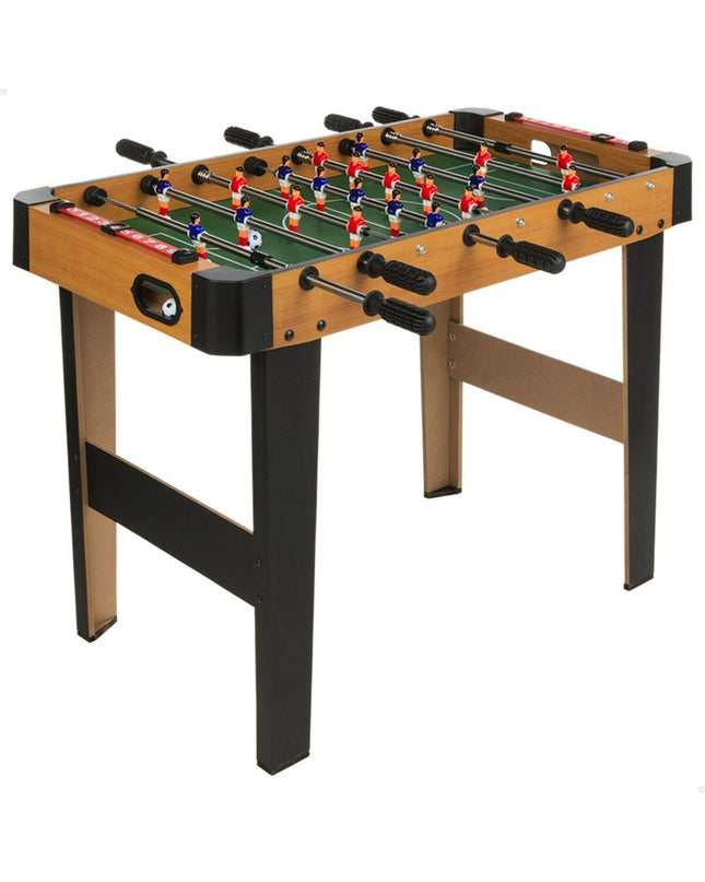CB Games table football toy, 91x65x46 cm, with miniature players and goal areas, ideal for tabletop gameplay and family fun.