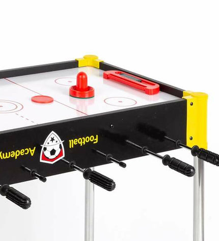 CB Games foosball table measuring 90 x 68 x 43 cm, with detailed game rods and playing surface for tabletop fun.