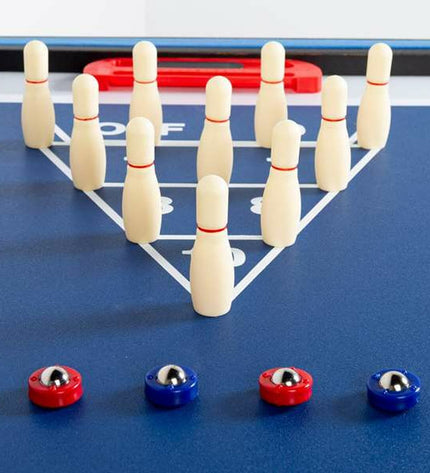 CB Games multi-spel tafel with plastic game surface, measuring 124 x 81 x 60 cm, ideal for playing and game accessories.