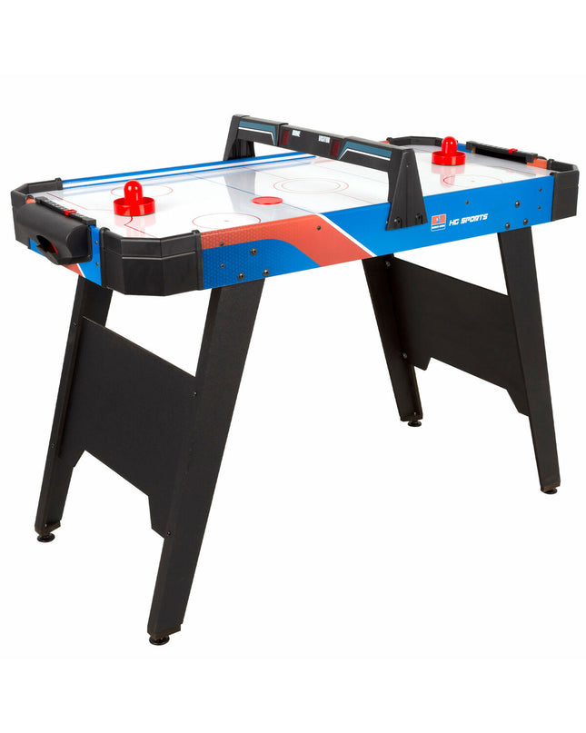 CB Games hockeytafel toy with 106x75x53 cm size, featuring sliding players and a smooth playing surface for fun table hockey games.