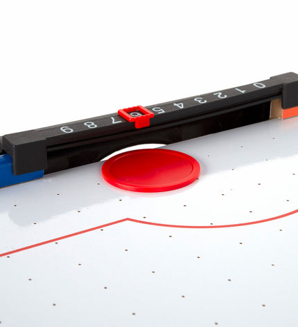 CB Games hockeytafel for kids, compact table-top hockey game with colorful players and scoring system, ideal for fun indoor play