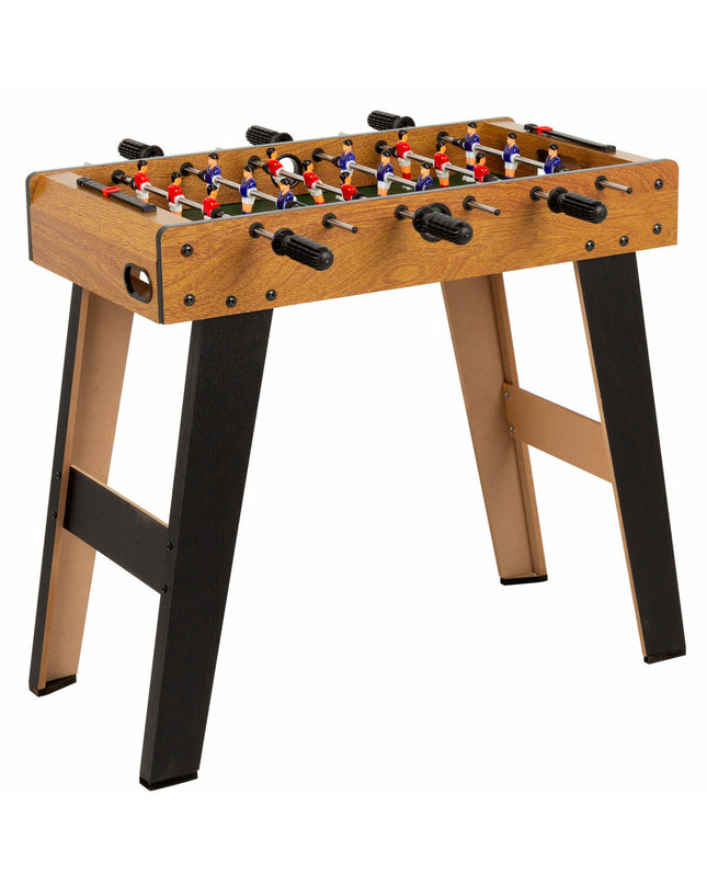 Colorbaby kids' foosball table, 70x65x37 cm, featuring colorful rods and playing surface for fun tabletop game.
