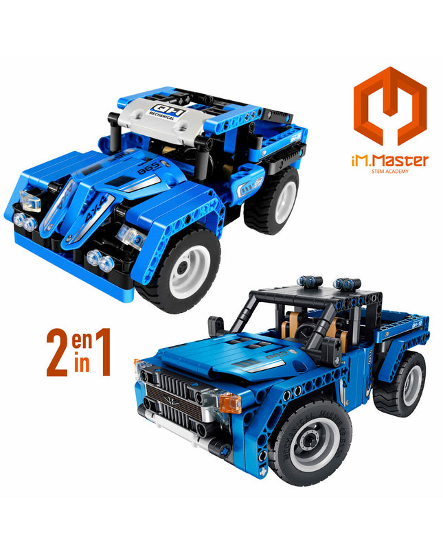 IM Master Bouwspel 353 onderdelen, colorful building blocks and pieces for creative construction play, suitable for kids.