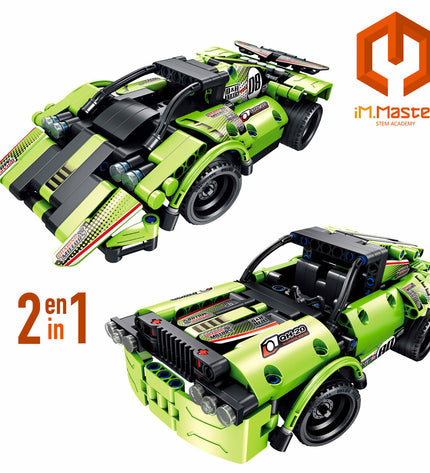 IM Master Bouwspel 335 onderdelen, speelgoed en games with colorful plastic building pieces and various construction components.