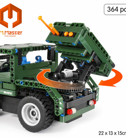 IM Master Bouwspel IM Master 364 onderdelen, colorful building toy set with various pieces for creative construction.