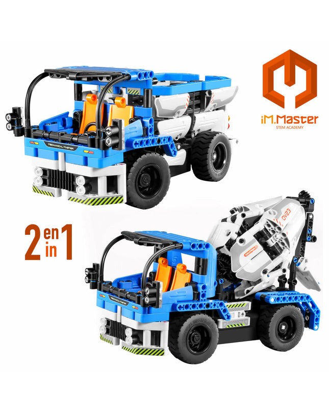 IM Master Bouwspel IM Master 394 onderdelen, colorful building blocks for creative construction play.