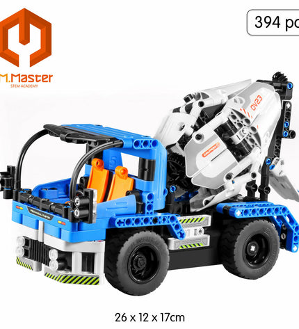 IM Master Bouwspel 394 onderdelen speelgoed, colorful building pieces and tools for creative construction play.