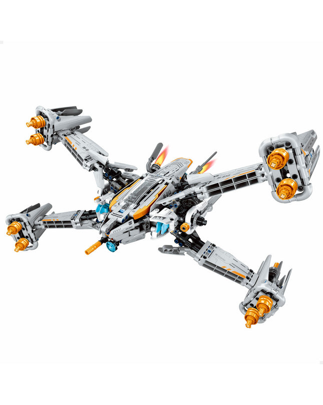 IM Master Bouwspel 1018 onderdelen, colorful building toy set with various plastic pieces and connectors for creative construction.