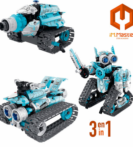 IM Master Bouwspel IM Master 398 onderdelen speelgoed set with colorful construction pieces and building components.