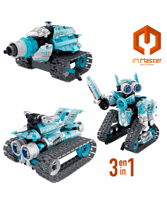 IM Master Bouwspel IM Master 398 onderdelen speelgoed set with colorful construction pieces and building components.