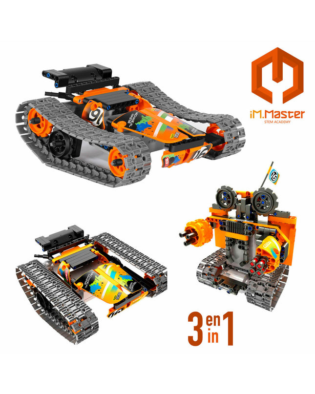 IM Master Bouwspel IM Master 392 onderdelen speelgoed en games with various colorful building pieces on a white background.