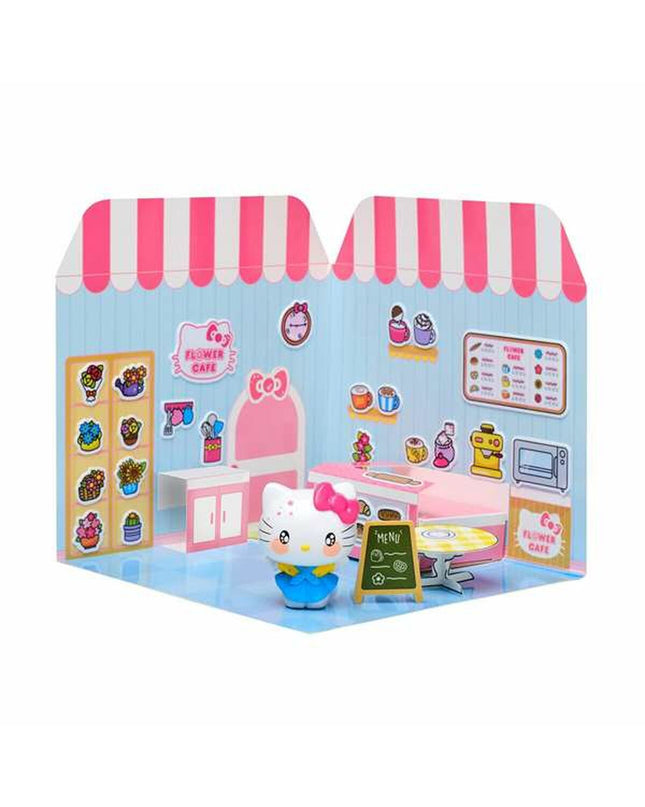 Comansi playset toy with figures, measuring 20.5 x 20.5 x 6 cm, featuring colorful pop and action figure details.